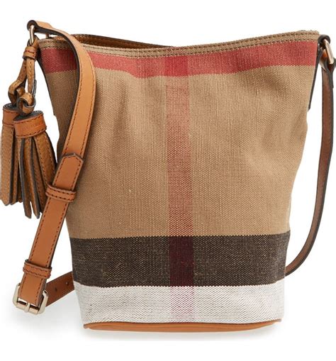 burberry bridle bag brown|burberry canvas bucket bag.